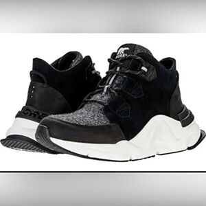 SOREL Kinetic™ RNEGD Caribou Waterproof Sneakers in Black